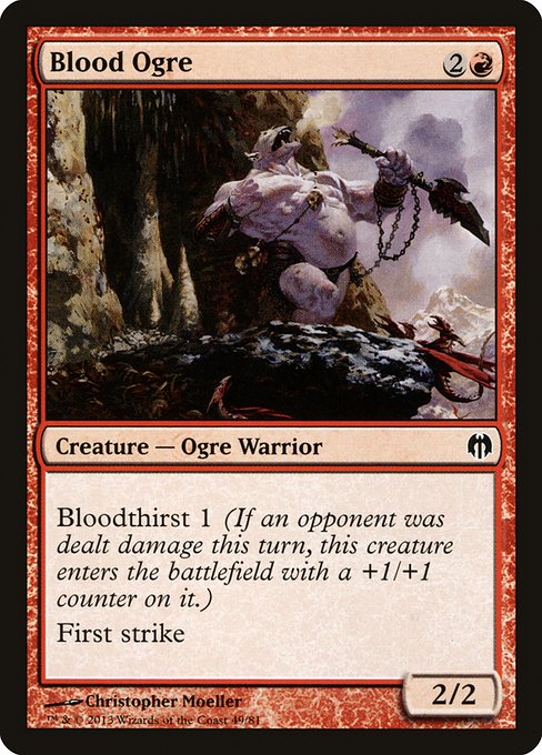 Blood Ogre (49) [Duel Decks: Heroes vs. Monsters]