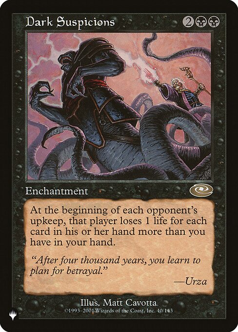 Dark Suspicions (PLS-40) [The List]