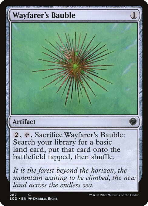 Wayfarer's Bauble (287) [Starter Commander Decks]