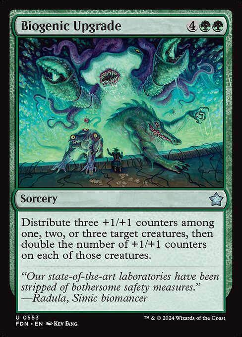 Biogenic Upgrade (553) [Foundations]