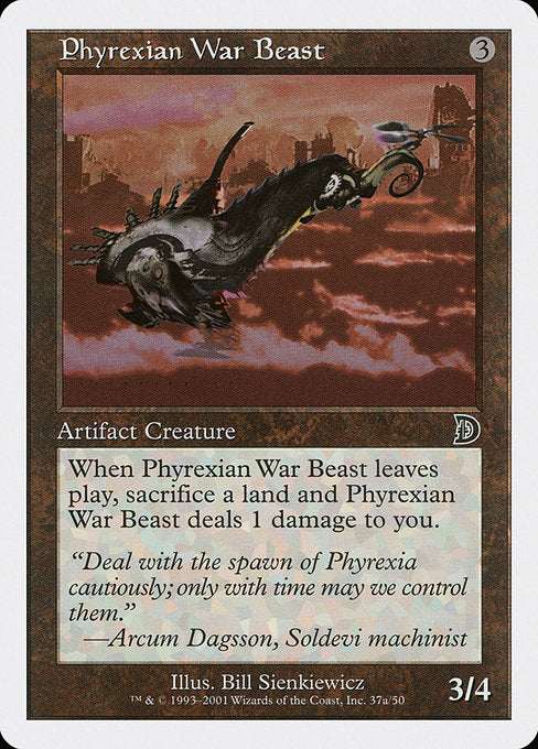 Phyrexian War Beast (37a) [Deckmasters]