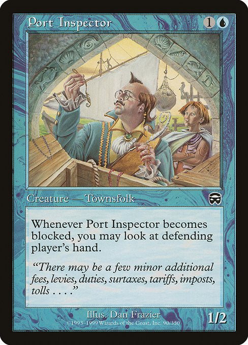 Port Inspector (90) [Mercadian Masques]