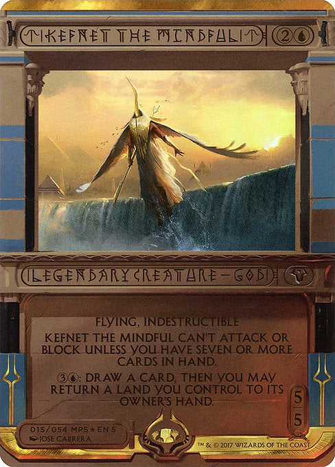 Kefnet the Mindful (15) [Amonkhet Invocations] [Borderless]
