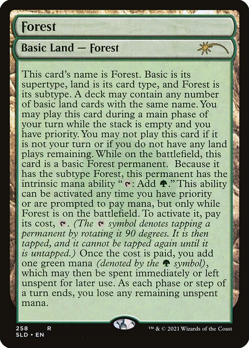 Forest (258) [Secret Lair Drop]