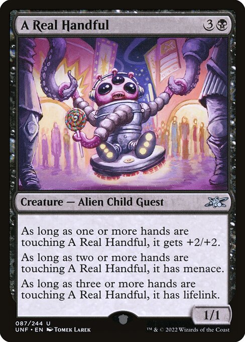 A Real Handful (87) [Unfinity]