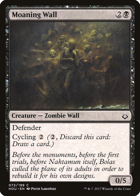 Moaning Wall (72) [Hour of Devastation]