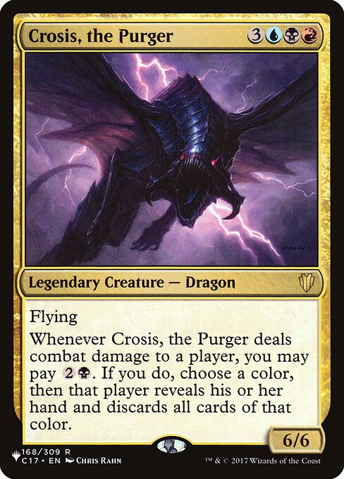 Crosis, the Purger (C17-168) [The List]