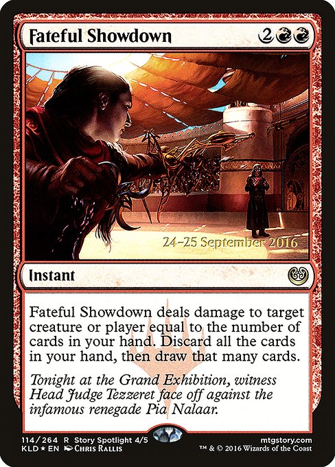Fateful Showdown (114s) [Kaladesh Promos]