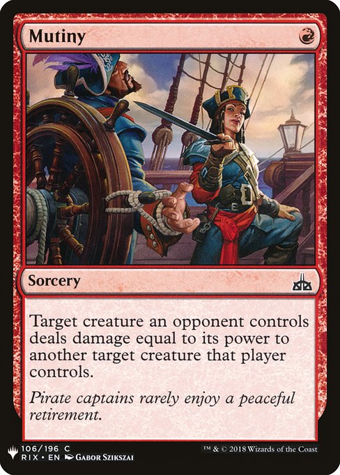 Mutiny (RIX-106) [The List]