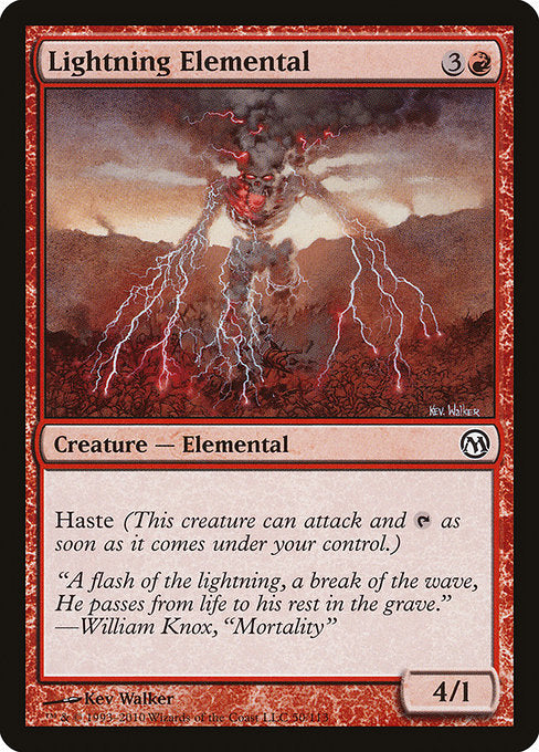 Lightning Elemental (50) [Duels of the Planeswalkers]