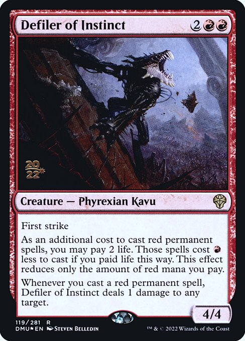 Defiler of Instinct (119s) [Dominaria United Promos]