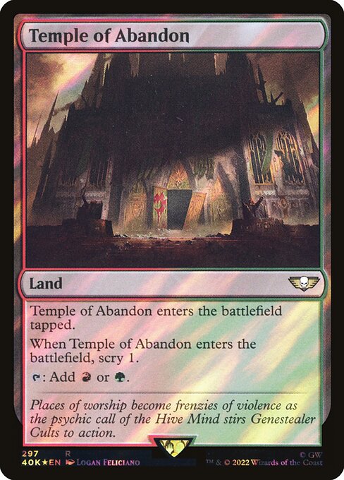 Temple of Abandon (297★) [Warhammer 40,000 Commander]