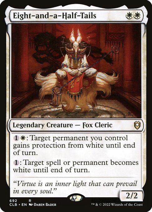 Eight-and-a-Half-Tails (692) [Commander Legends: Battle for Baldur's Gate]