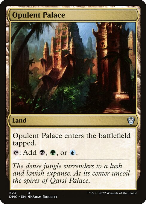 Opulent Palace (223) [Dominaria United Commander]