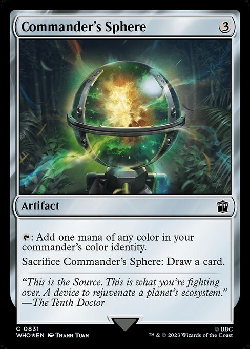 Commander's Sphere (831) [Doctor Who]