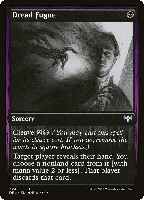 Dread Fugue (374) [Innistrad: Double Feature]