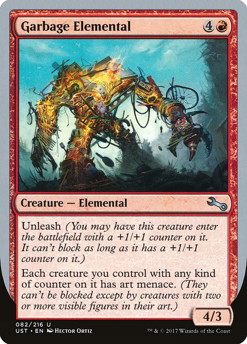 Garbage Elemental (82e) [Unstable]