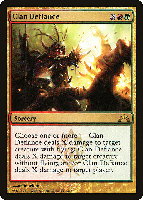 Clan Defiance (151) [Gatecrash]