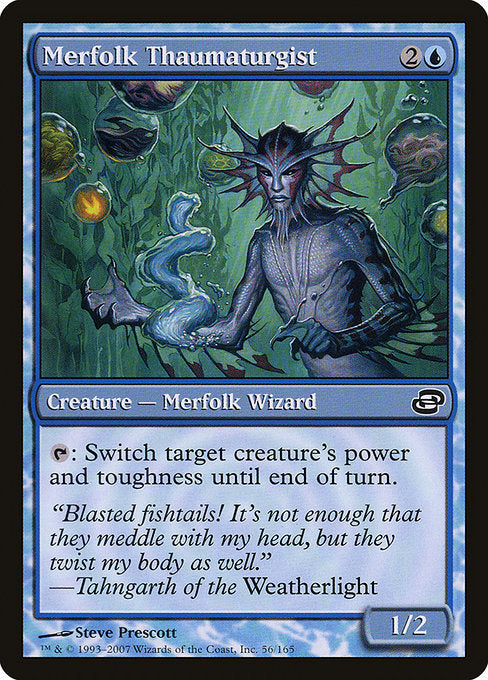 Merfolk Thaumaturgist (56) [Planar Chaos]
