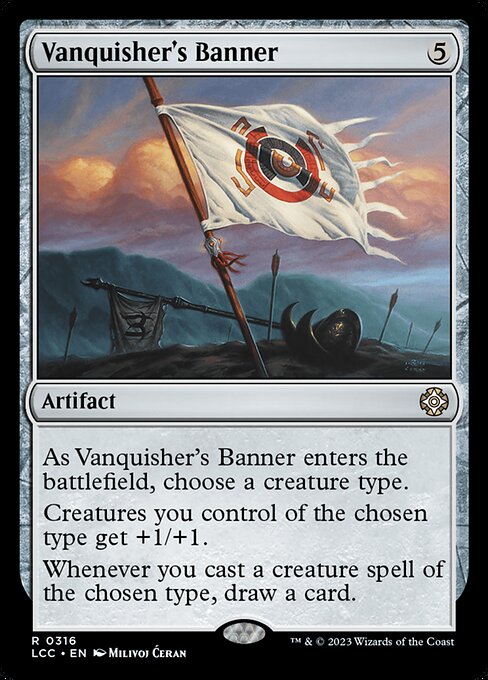 Vanquisher's Banner (316) [The Lost Caverns of Ixalan Commander]