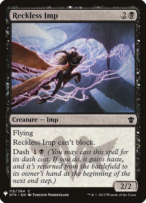 Reckless Imp (DTK-115) [The List]