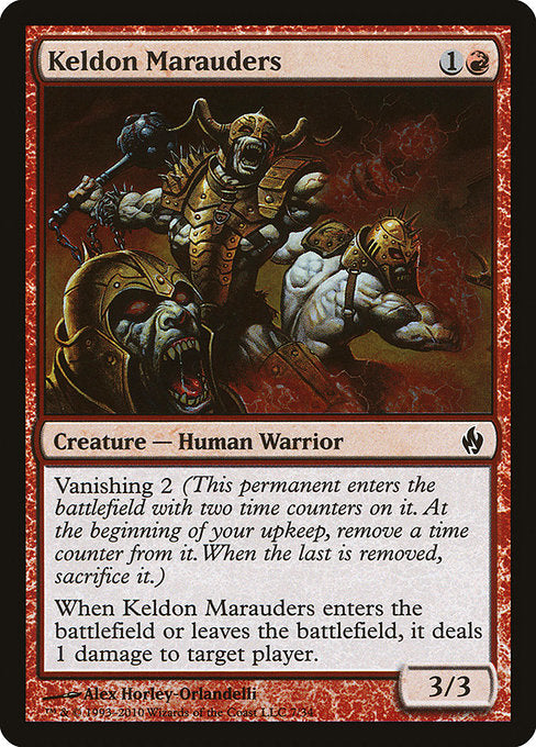Keldon Marauders (7) [Premium Deck Series: Fire and Lightning]