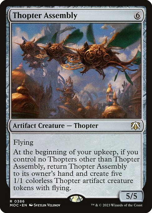 Thopter Assembly (386) [March of the Machine Commander]