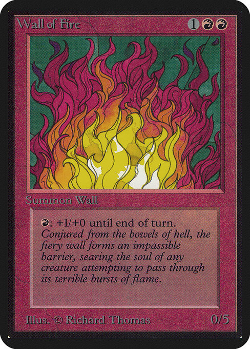 Wall of Fire (181) [Limited Edition Alpha]