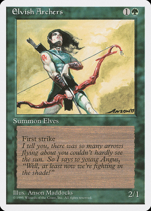 Elvish Archers (243) [Fourth Edition]