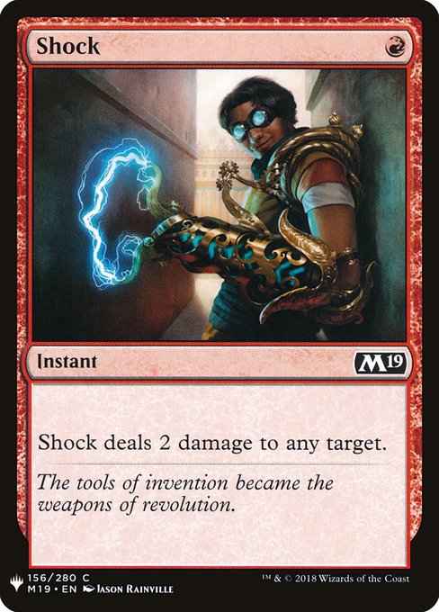 Shock (M19-156) [The List]