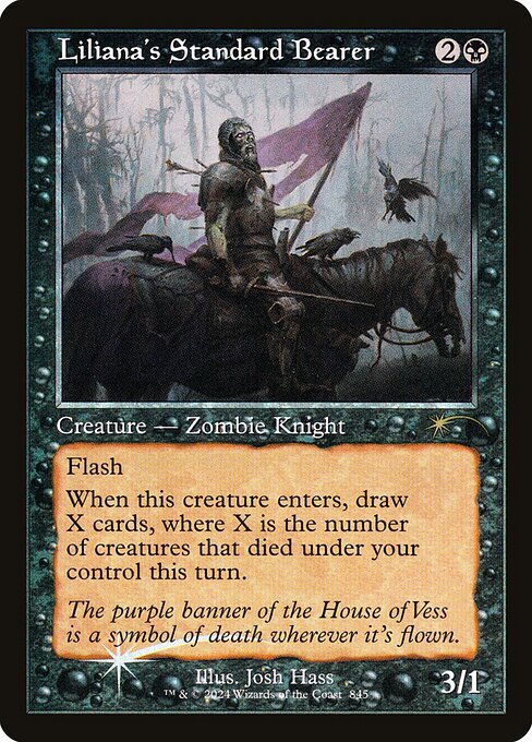 Liliana's Standard Bearer (845) [Secret Lair Drop]