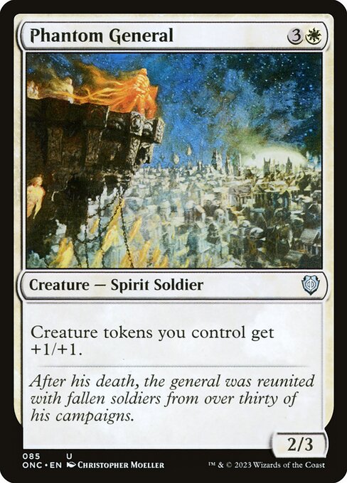 Phantom General (85) [Phyrexia: All Will Be One Commander]