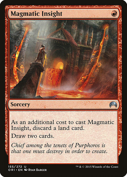 Magmatic Insight (155) [Magic Origins]