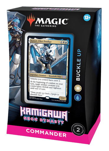 Kamigawa Neon Dynasty Buckle Up Commander Deck image 0