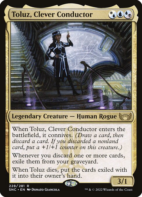 Toluz, Clever Conductor (228) [Streets of New Capenna]