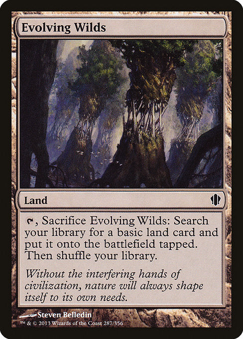 Evolving Wilds (287) [Commander 2013]
