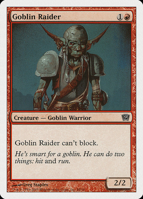 Goblin Raider (S8) [Ninth Edition]
