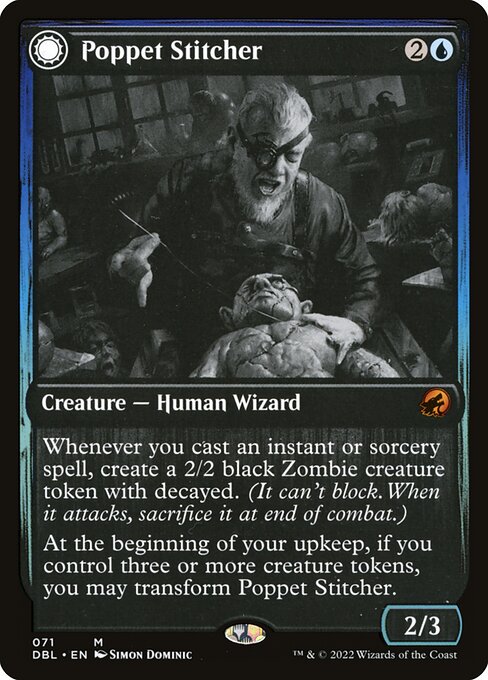Poppet Stitcher // Poppet Factory (71) [Innistrad: Double Feature]