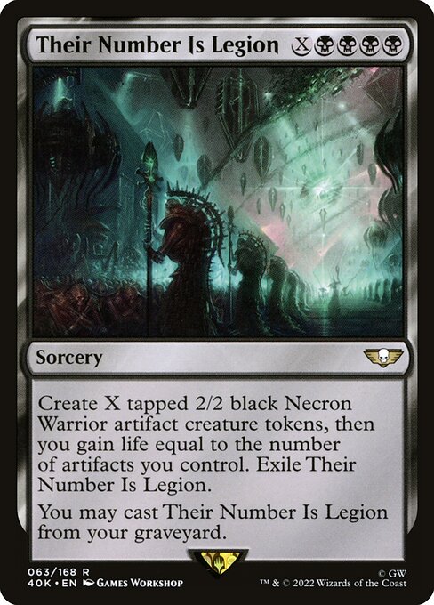 Their Number Is Legion (63) [Warhammer 40,000 Commander]