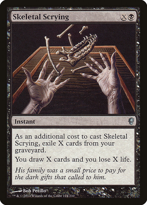 Skeletal Scrying (124) [Conspiracy]