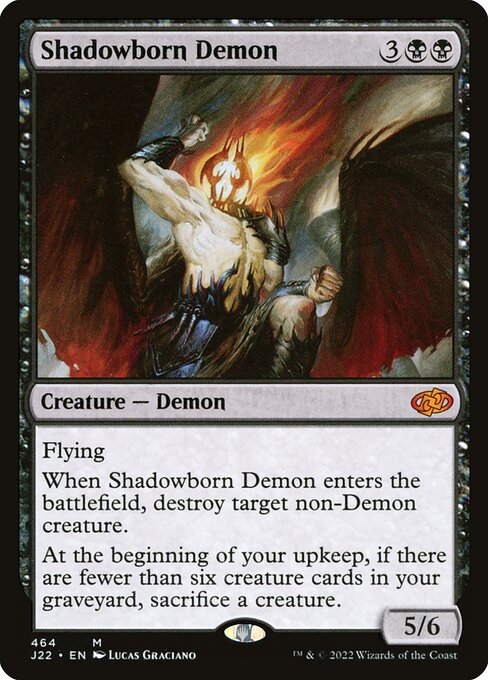 Shadowborn Demon (464) [Jumpstart 2022]
