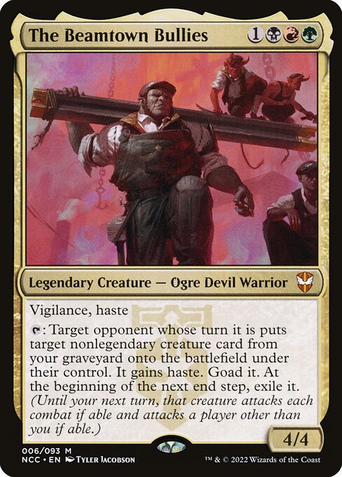 The Beamtown Bullies (6) [New Capenna Commander]