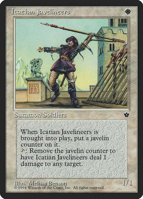 Icatian Javelineers (8a) [Fallen Empires]