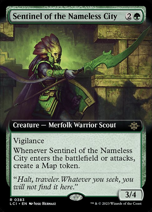 Sentinel of the Nameless City (383) [The Lost Caverns of Ixalan] [Extended Art]
