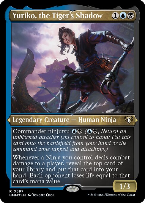 Yuriko, the Tiger's Shadow (597) [Commander Masters]
