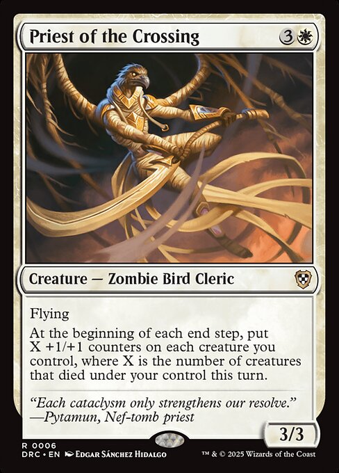 Priest of the Crossing (6) [Aetherdrift Commander]