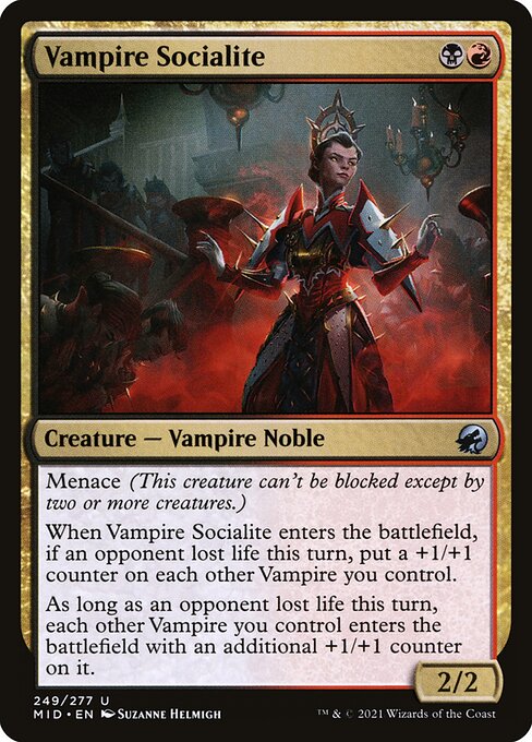 Vampire Socialite (249) [Innistrad: Midnight Hunt]