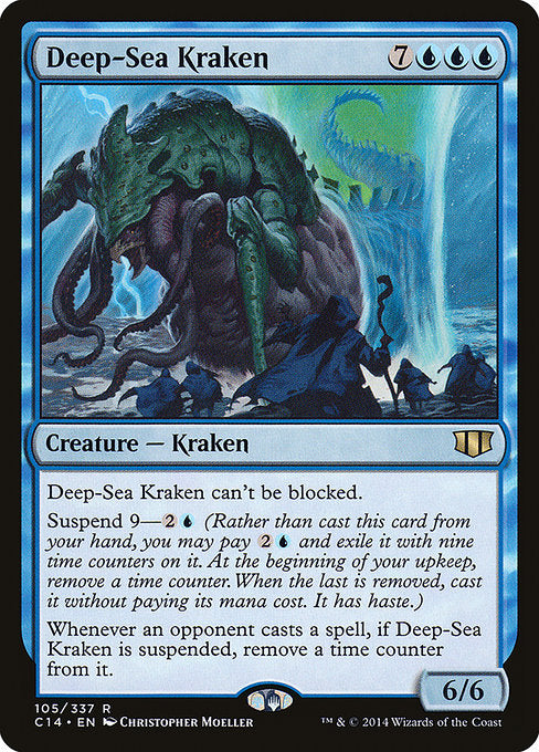 Deep-Sea Kraken (105) [Commander 2014]