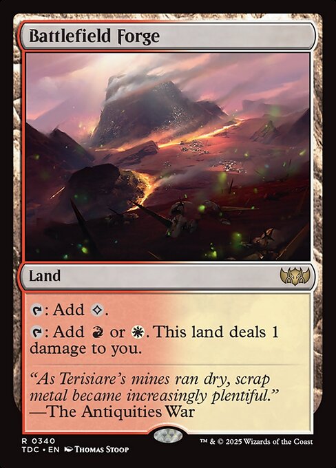 Battlefield Forge (340) [Tarkir: Dragonstorm Commander]