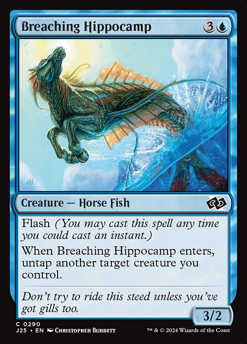 Breaching Hippocamp (290) [Foundations Jumpstart]